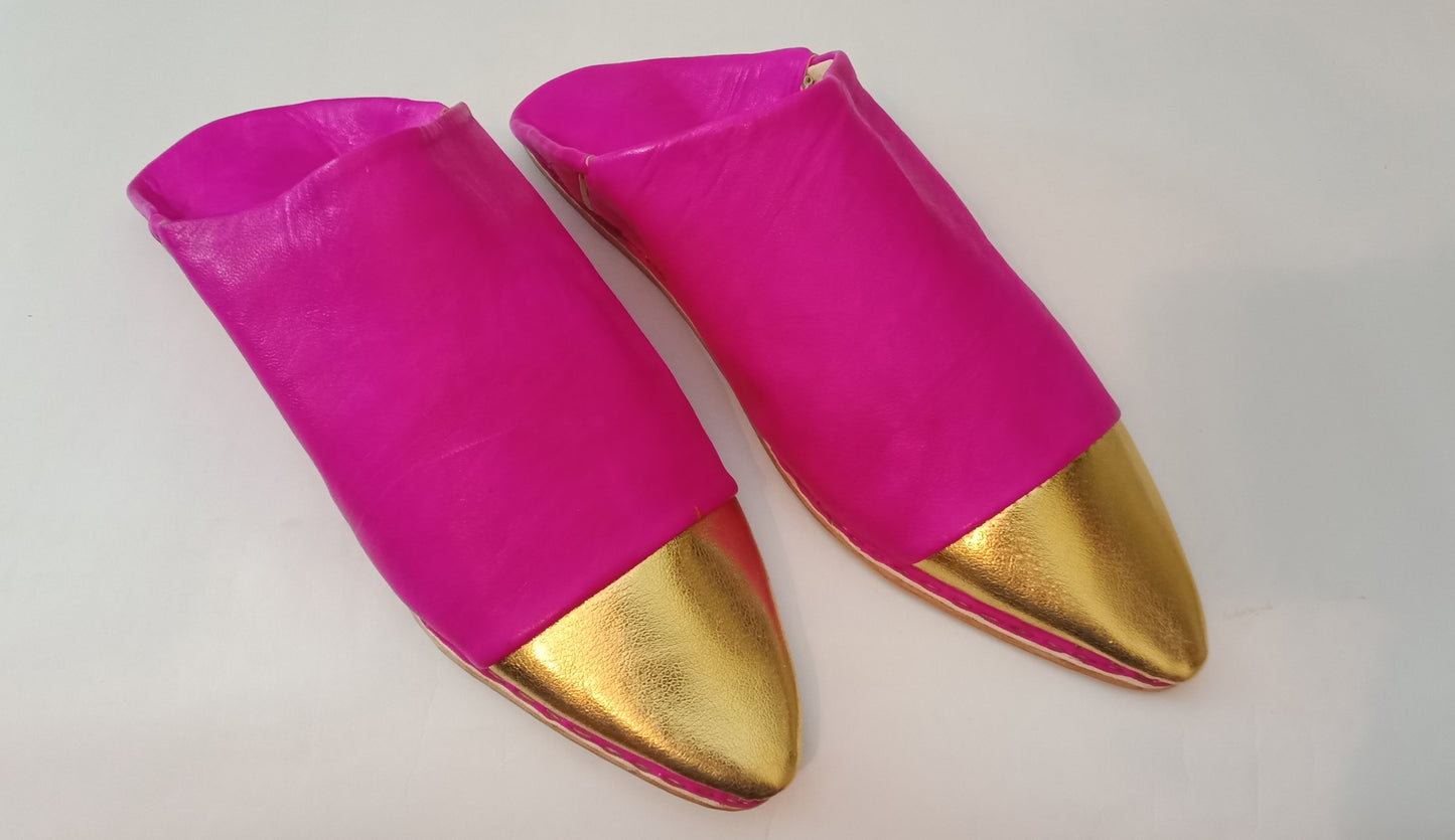 Babouches – pink & Gold (Copie)