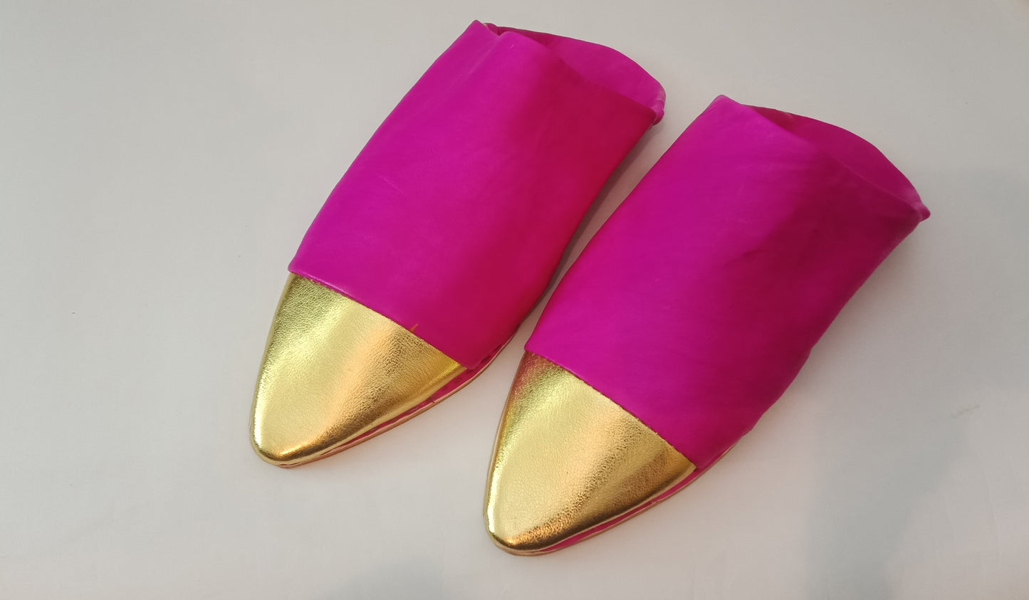 Babouches – pink & Gold (Copie)