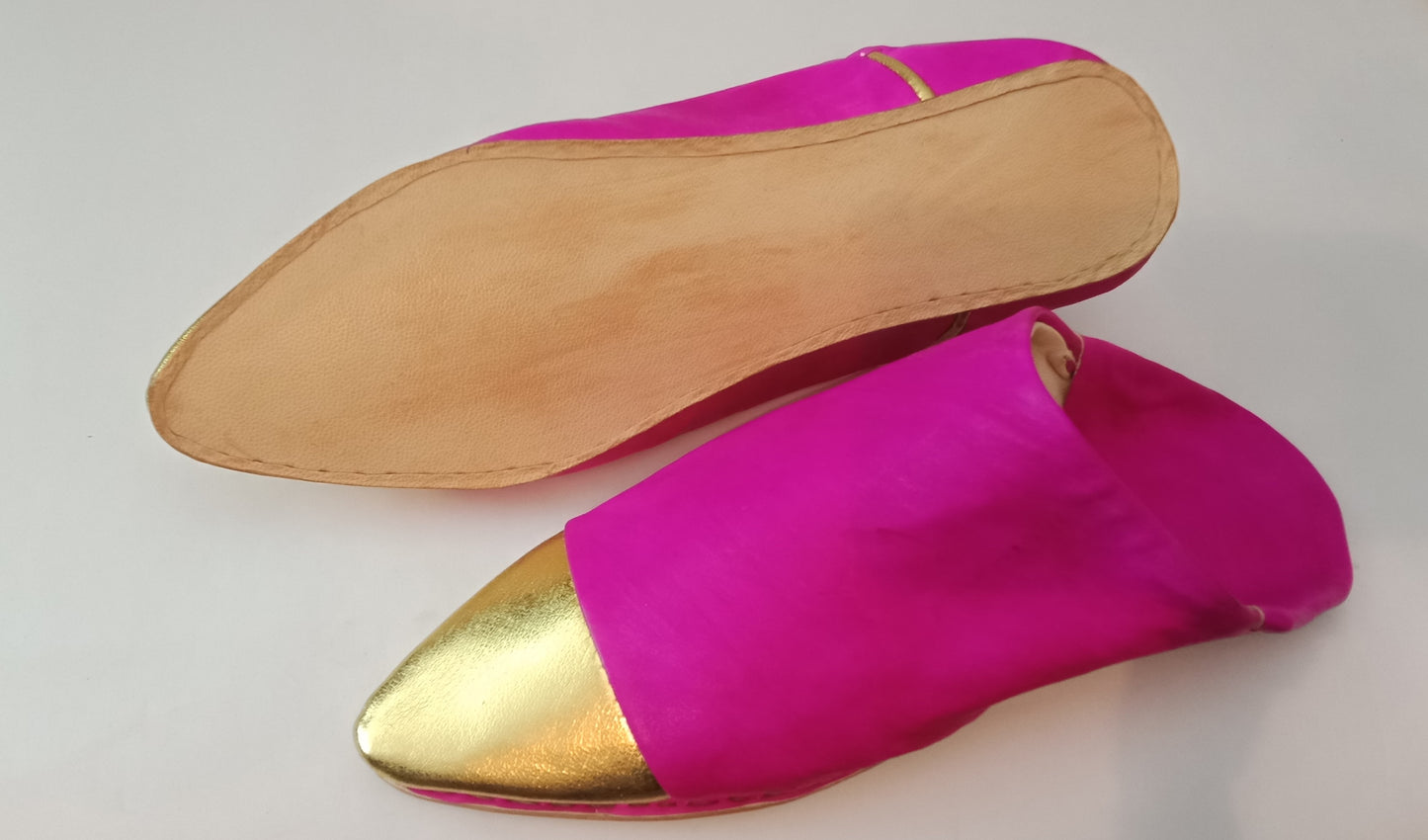 Babouches – pink & Gold (Copie)