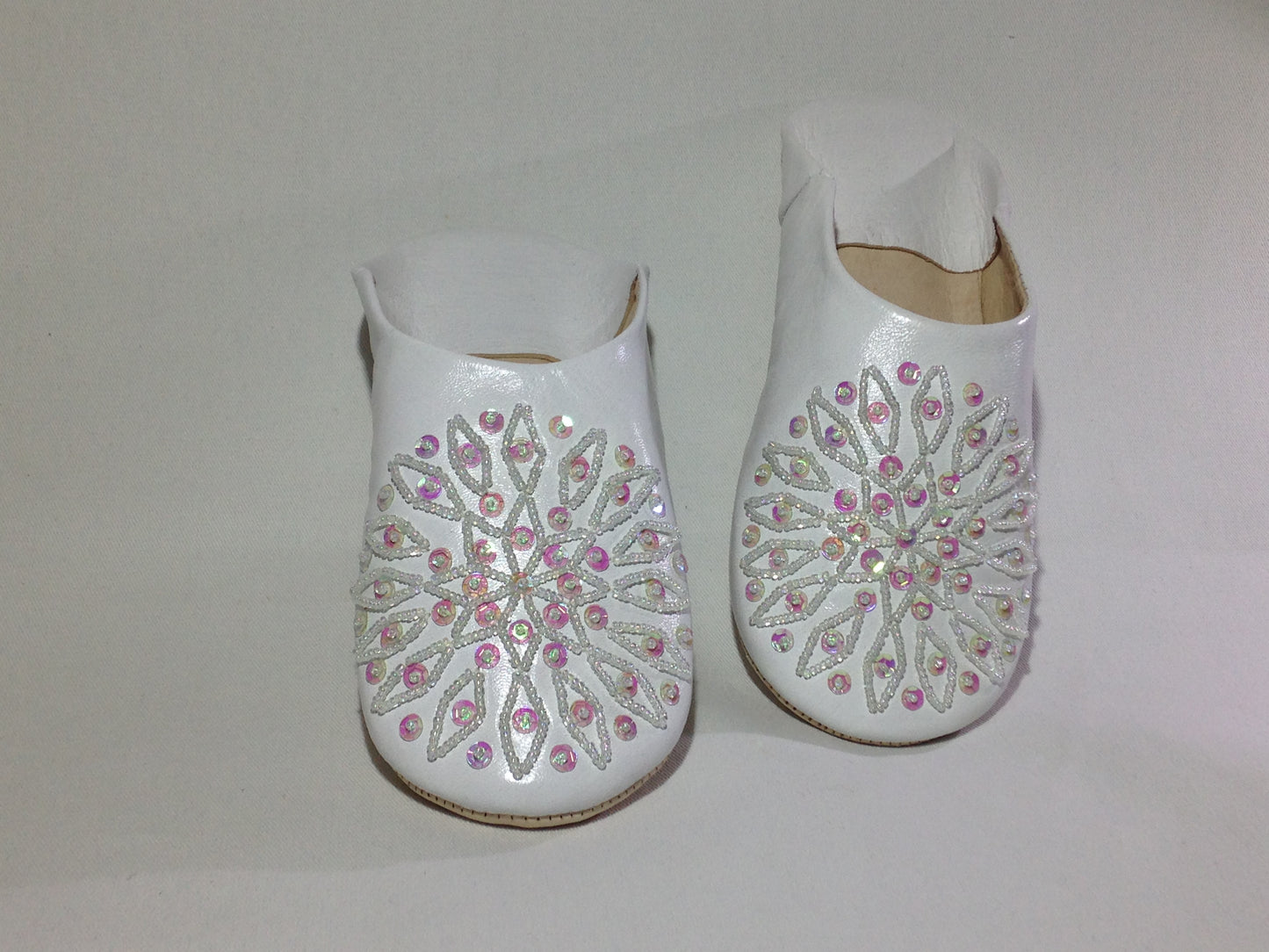 slippers white women for home