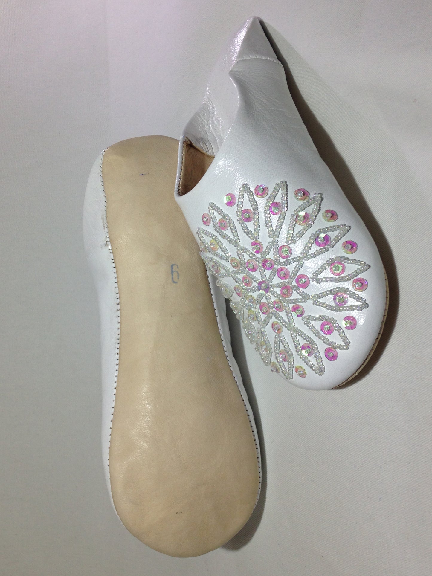slippers white women for home